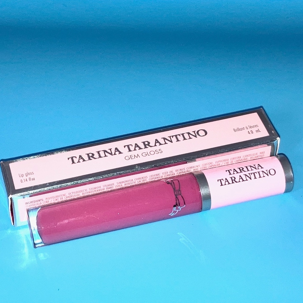 Tarina NOUVEAU Tarina Tarantino Gem Lip Gloss Lipgloss Full Size New in Box